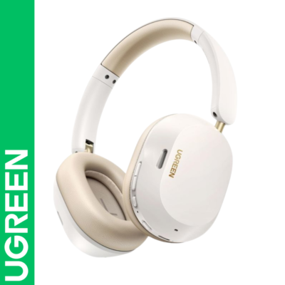 سماعات للرأس لاسلكية تدعم خاصية إلغاء الضوضاء الفائقة وتقنية الصوت اللاسلكية LDAC وبلوتوث 5.4 وتدعم حتى 75 ساعة تشغيل موسيقي ودعم متعدد للنقاط من يوجرين